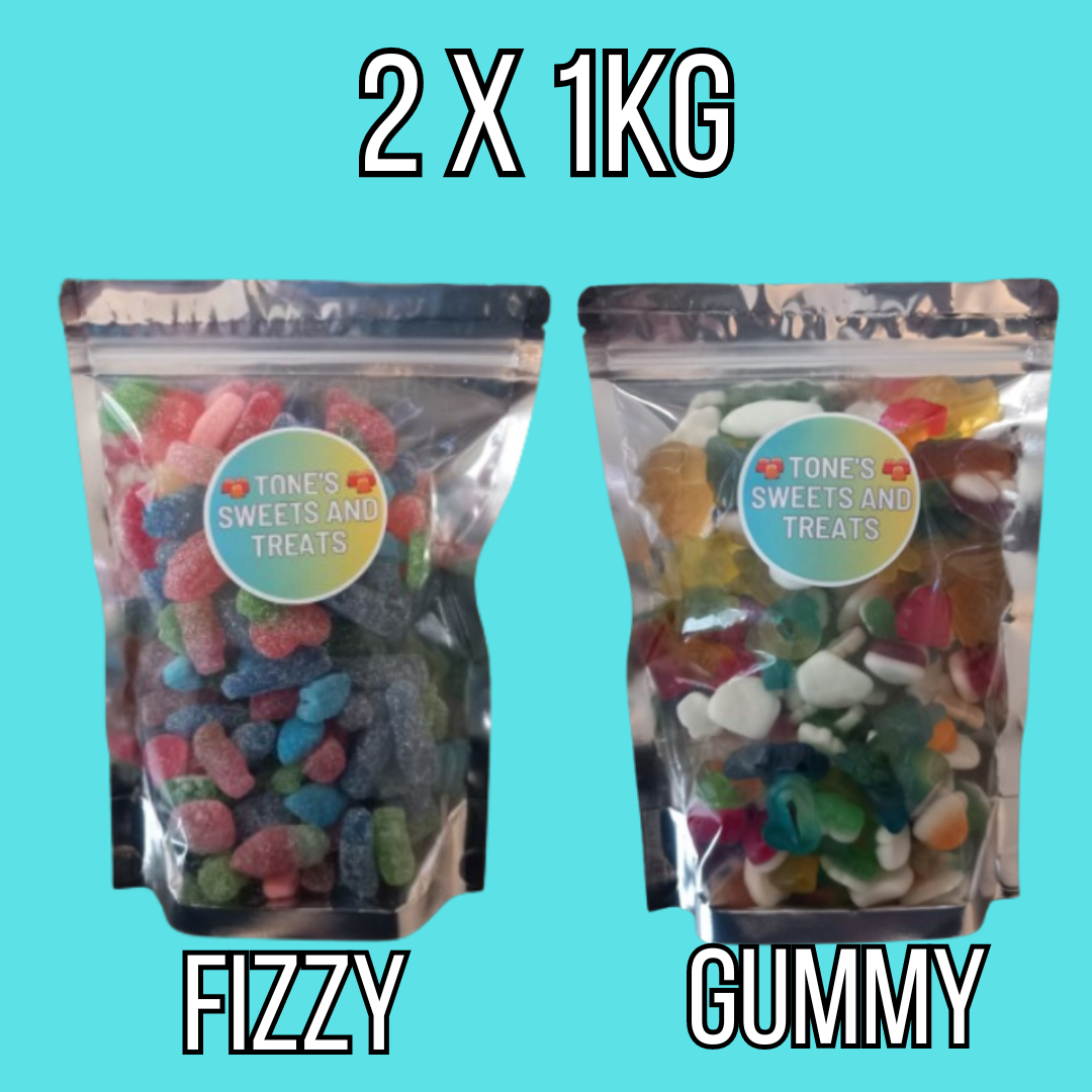 2 X 1KG MIXES (PACKED LIVE)